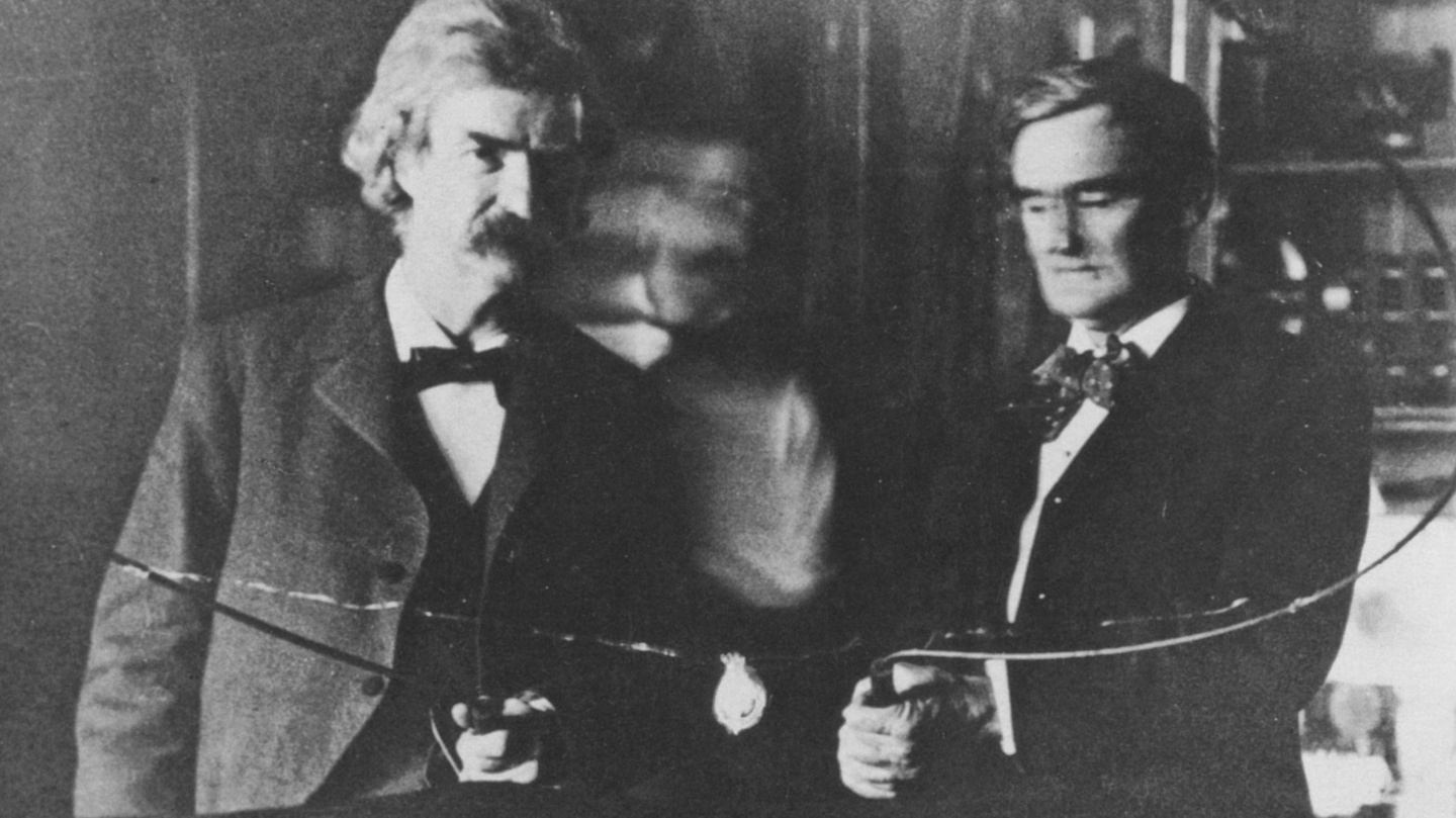 Mark Twain and Nikola Tesla